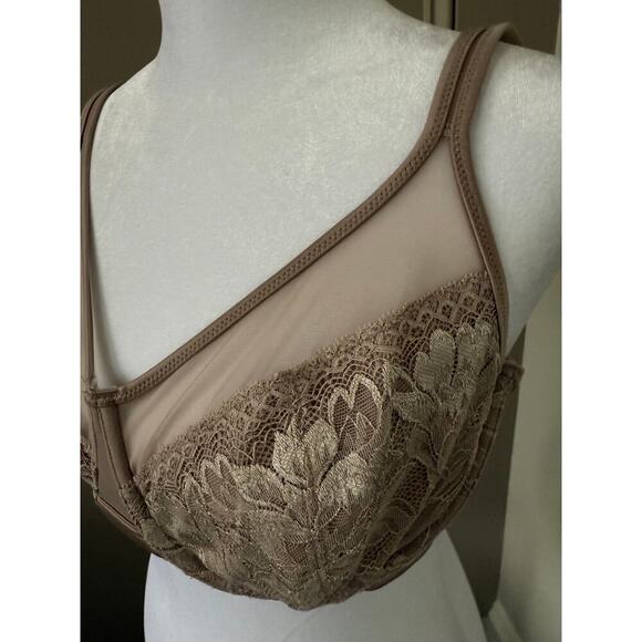 Bali One Smooth You Underwire Minimizer Bra 34DDD 3386 - Picture 4 of 5